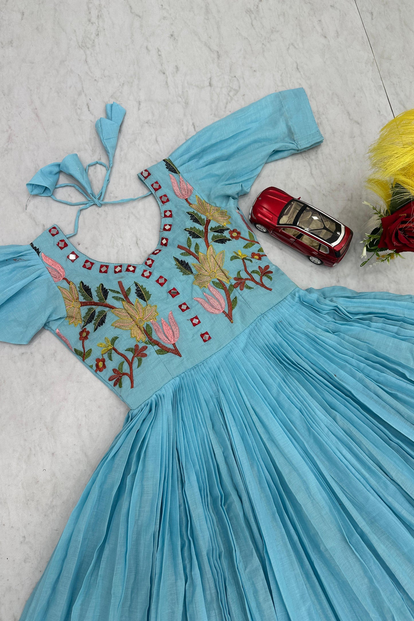 Cotton Handowork Gown