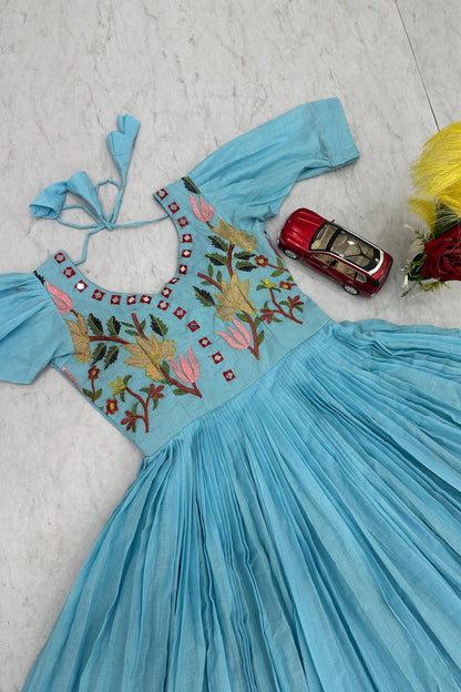 Cotton Handowork Gown