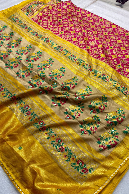 Patola Pashmina Saree