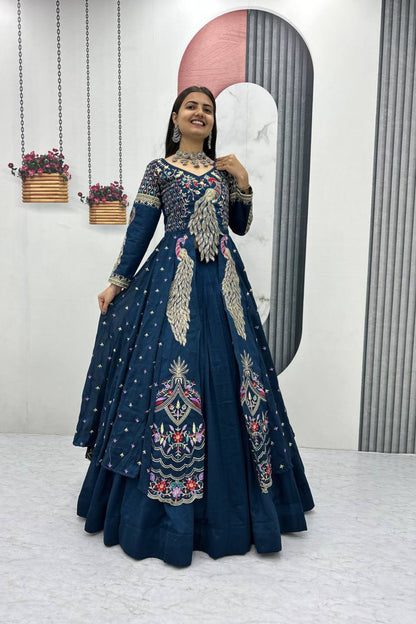 Trending Peacock Long Top Lehenga