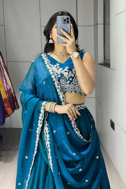 New Arrivals Fendy Silk Lehenga Choli Set
