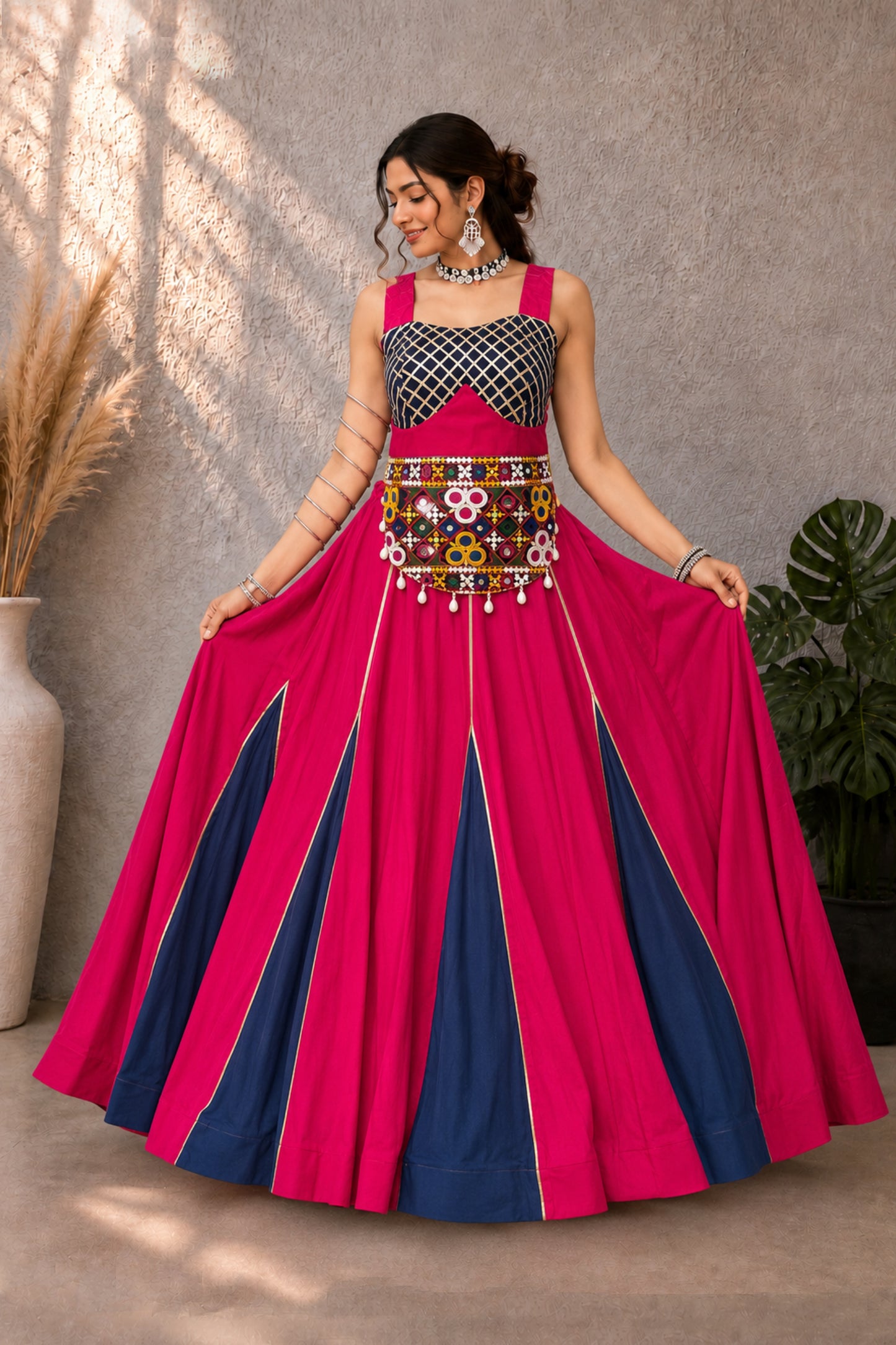 Ethnic Women Pure RayonCotton Lehenga Sets