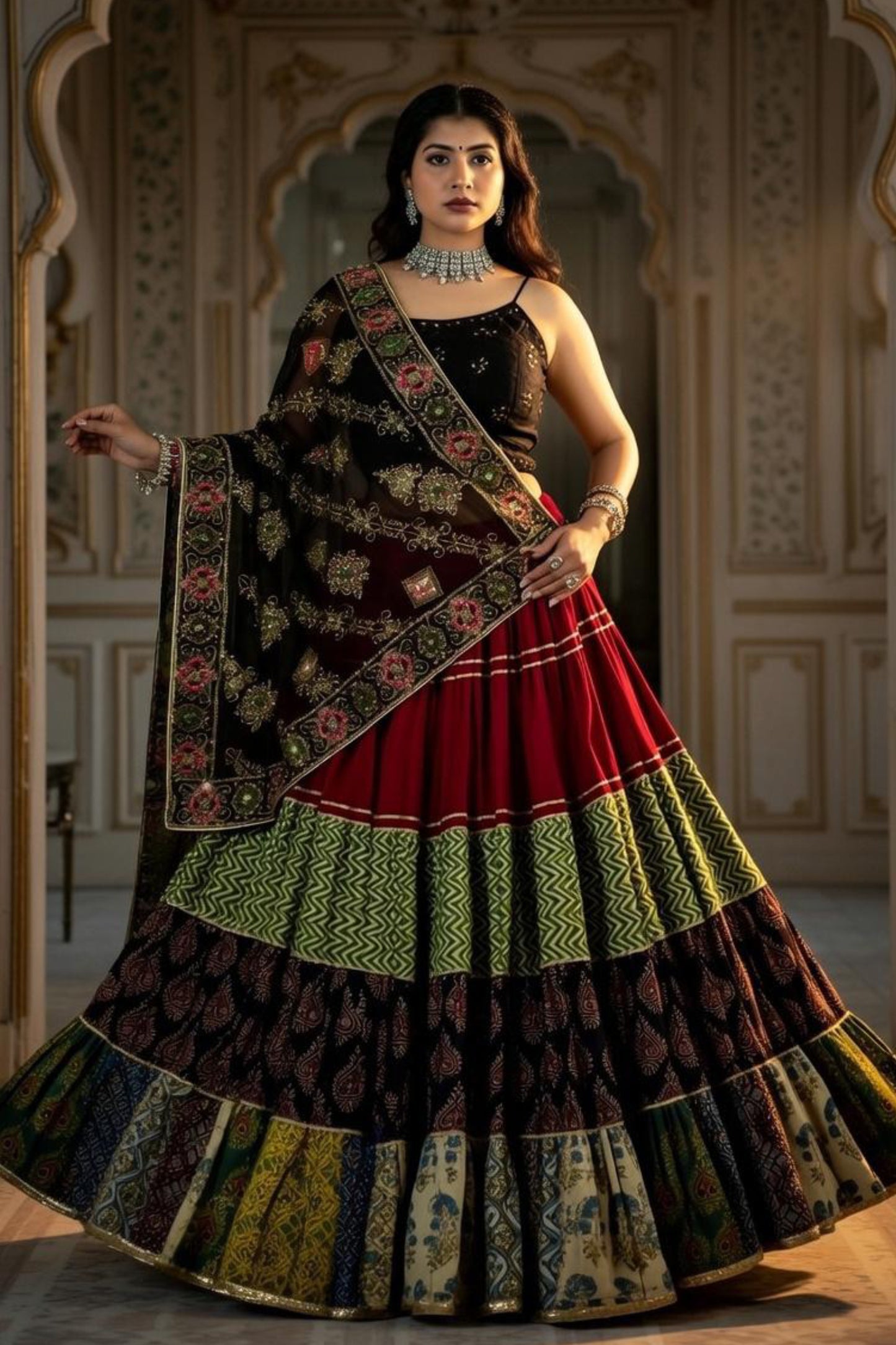 Twirly Flair Navratri Special Choli