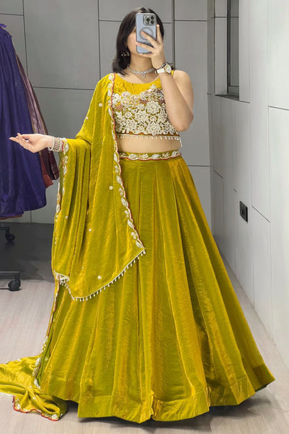 New Arrivals Fendy Silk Lehenga Choli Set