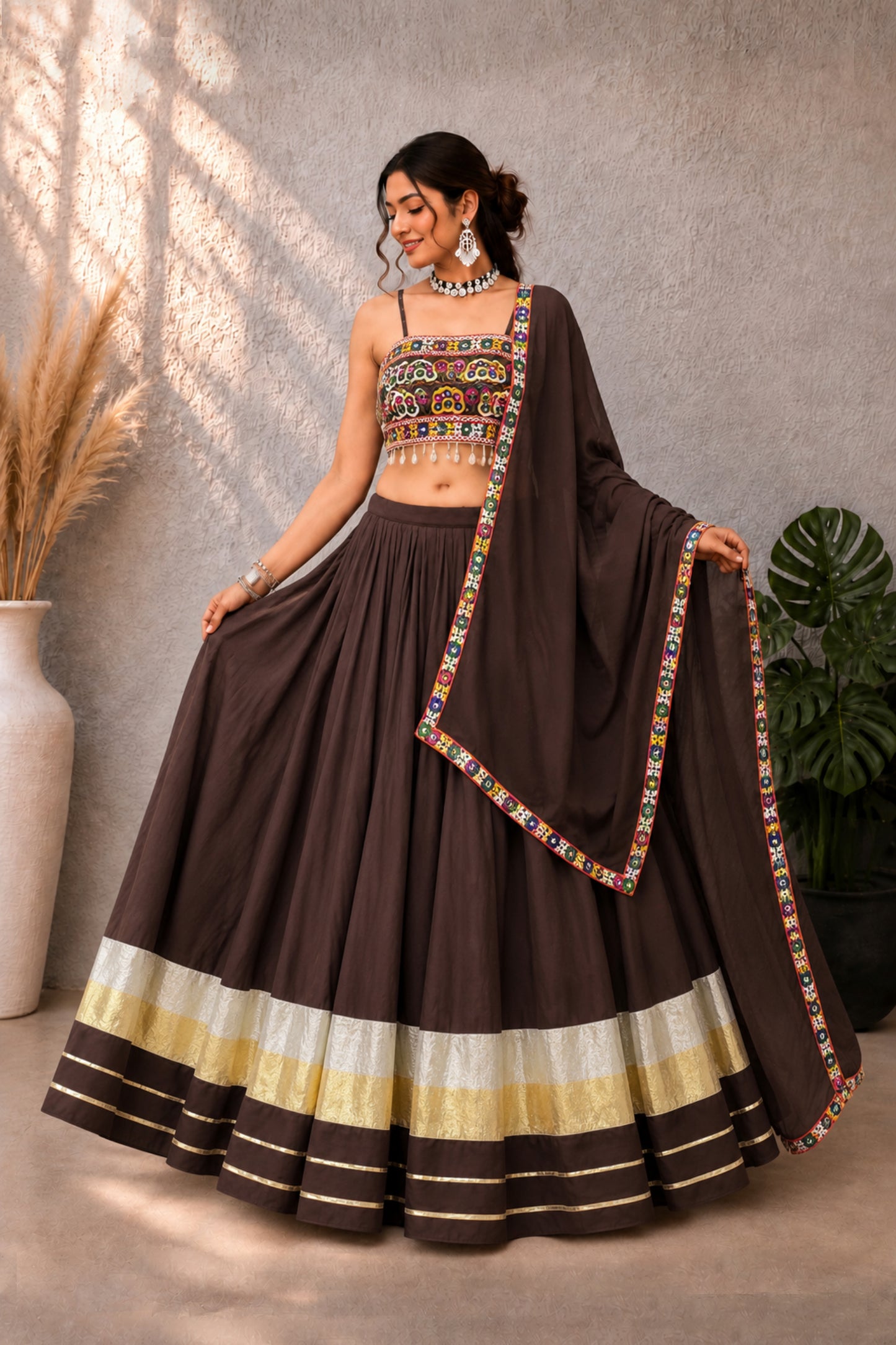 Chocolaty Navaratri Chaniya Choli