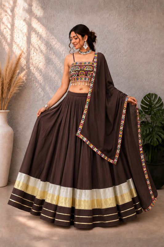 Chocolaty Navaratri Chaniya Choli