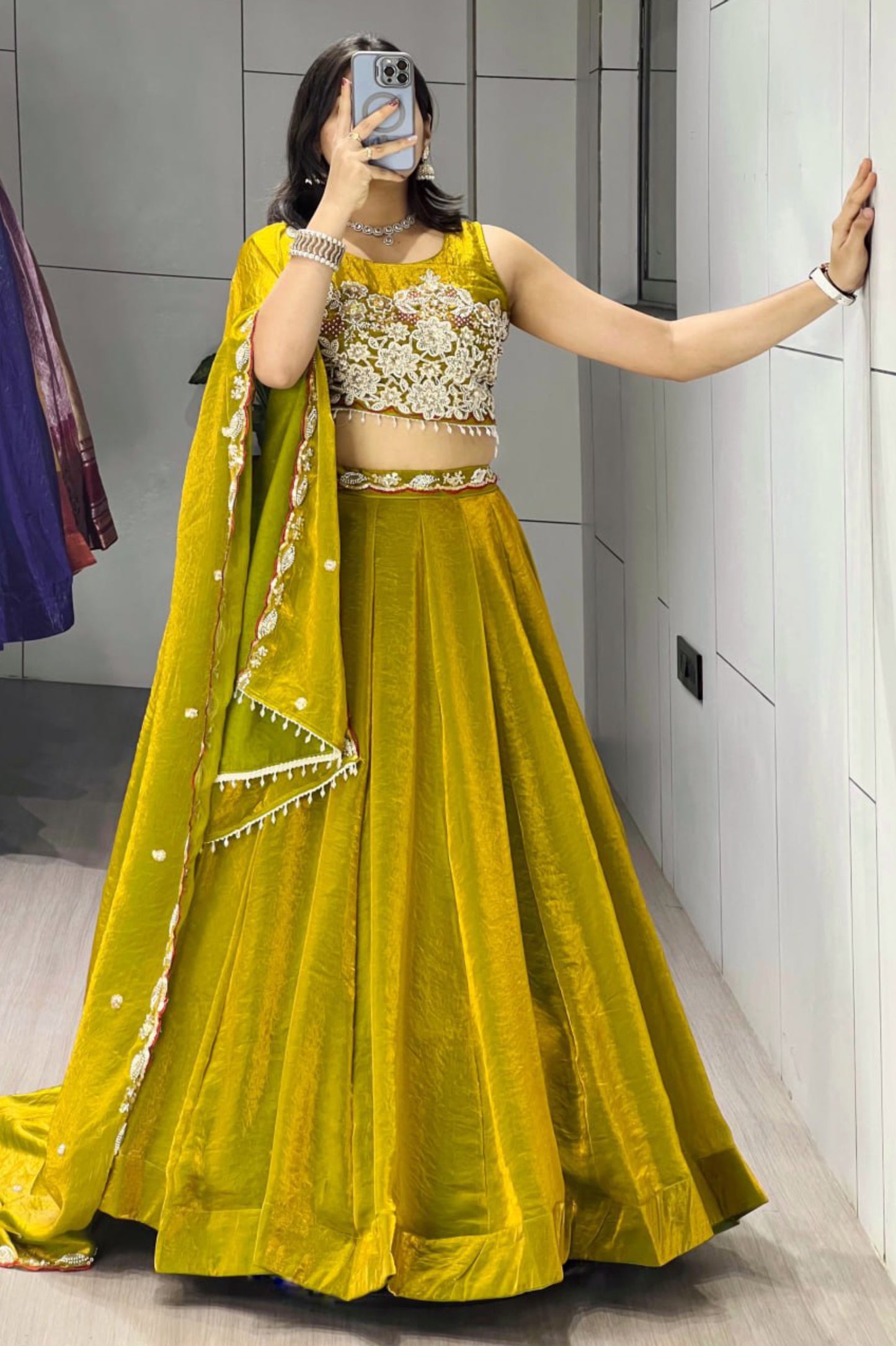New Arrivals Fendy Silk Lehenga Choli Set
