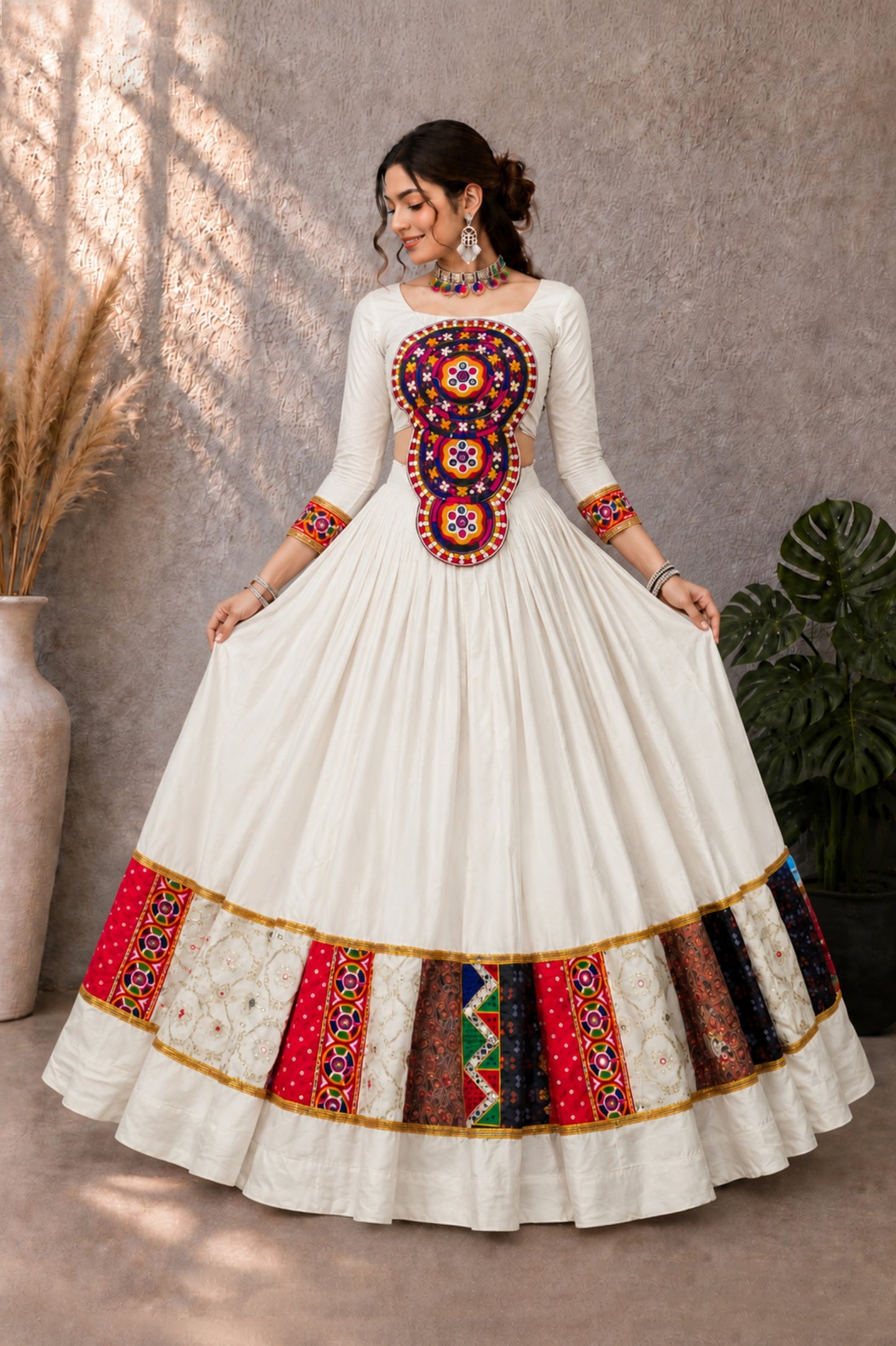 Ethnic Women Lehenga With Fancy Top | Navratri Collection