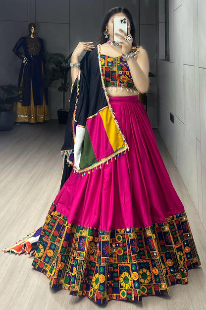 Ethnic Women Pure RayonCotton Lehenga Sets | Navratri