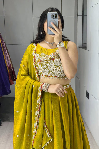 New Arrivals Fendy Silk Lehenga Choli Set