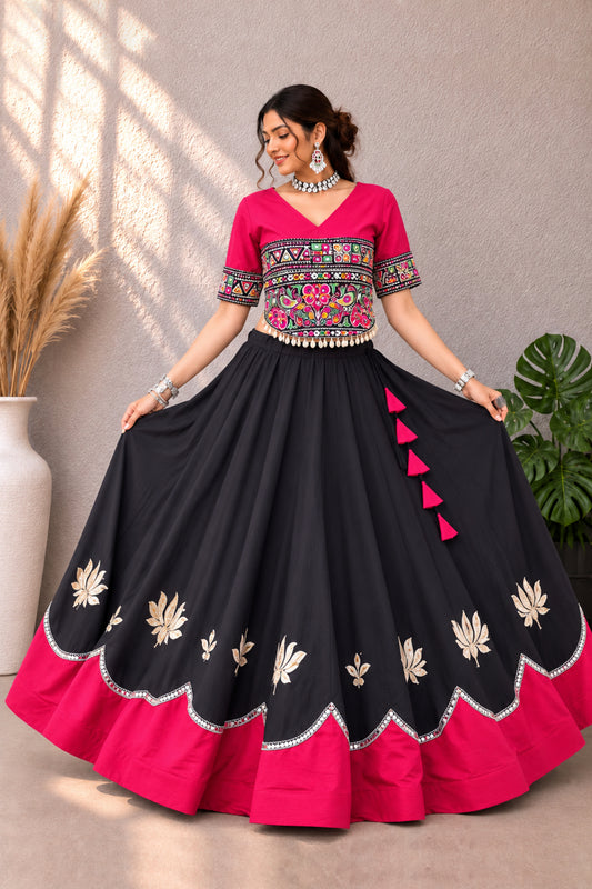 Crop Top Outfit For Navratri Garba's