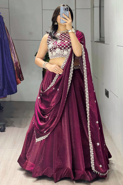 New Arrivals Fendy Silk Lehenga Choli Set