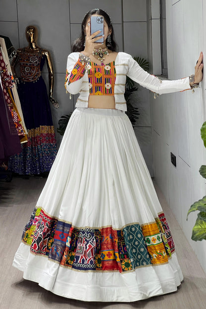 Ethnic Women Lehenga With Fancy Top | Navratri Special