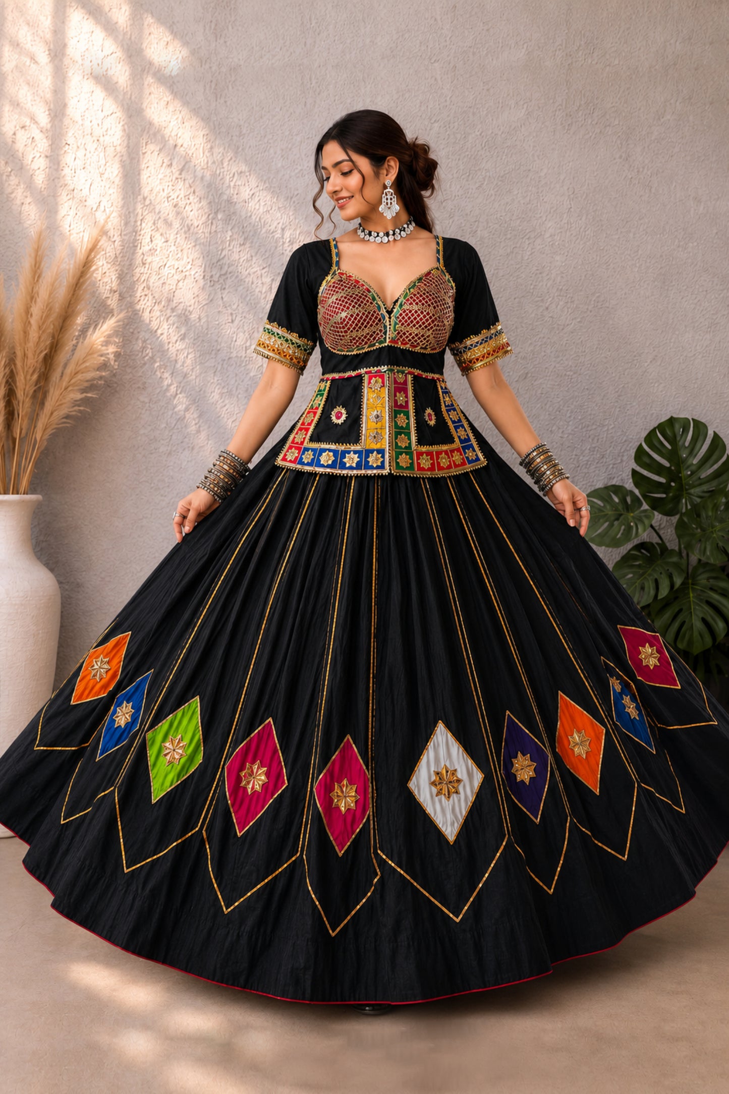 NAVRATRI 2K26 – CHANDRIKA | White & Black Edition