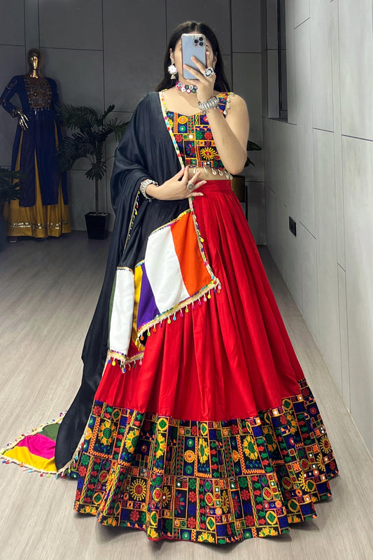 Ethnic Women Pure RayonCotton Lehenga Sets | Navratri