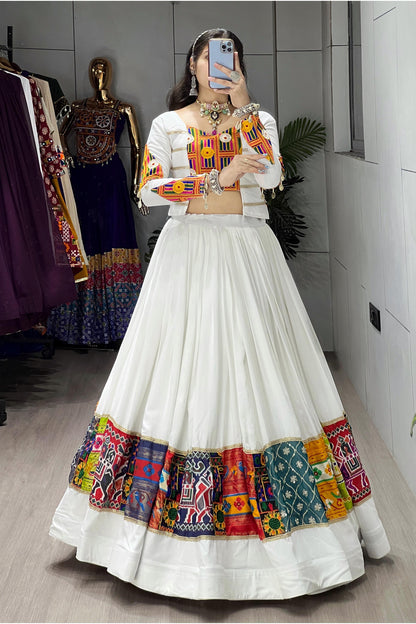 Ethnic Women Lehenga With Fancy Top | Navratri Special