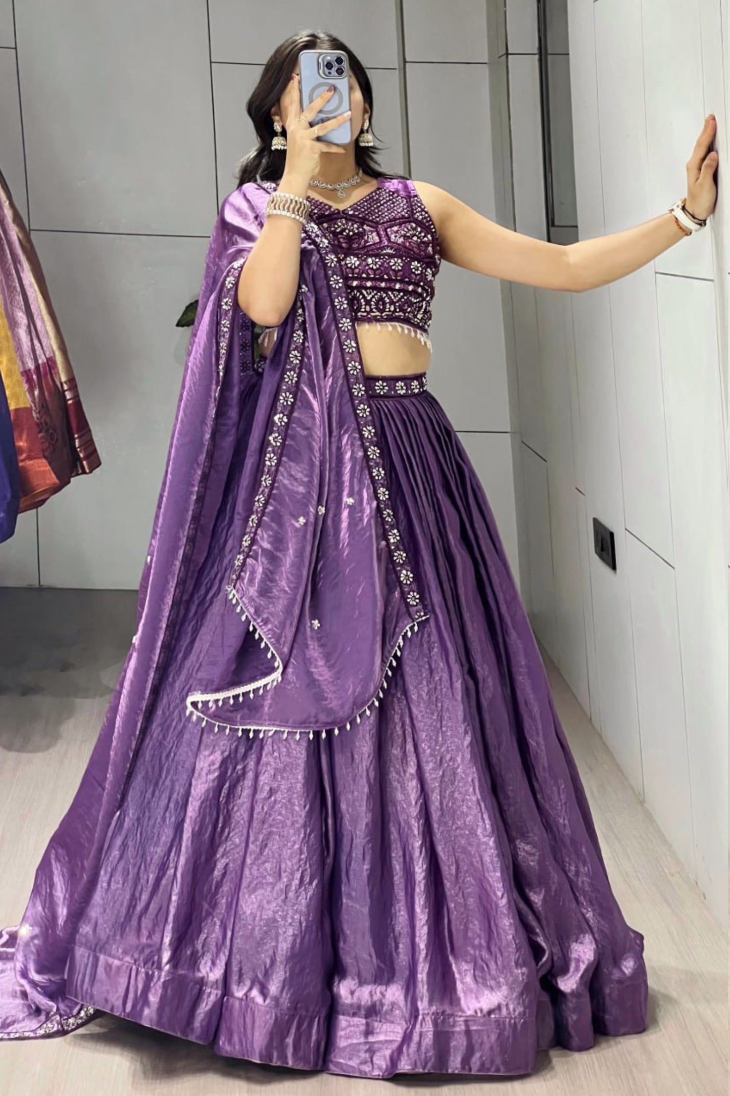 New Arrivals Fendy Silk Lehenga Choli Set