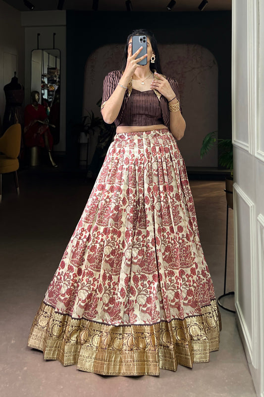 Tradition Three Piece Co-ord Set Lehenga
