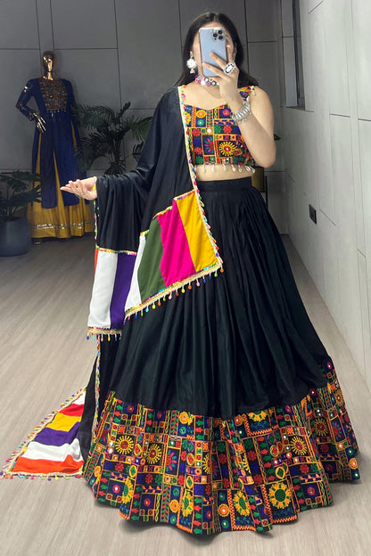 Ethnic Women Pure RayonCotton Lehenga Sets | Navratri