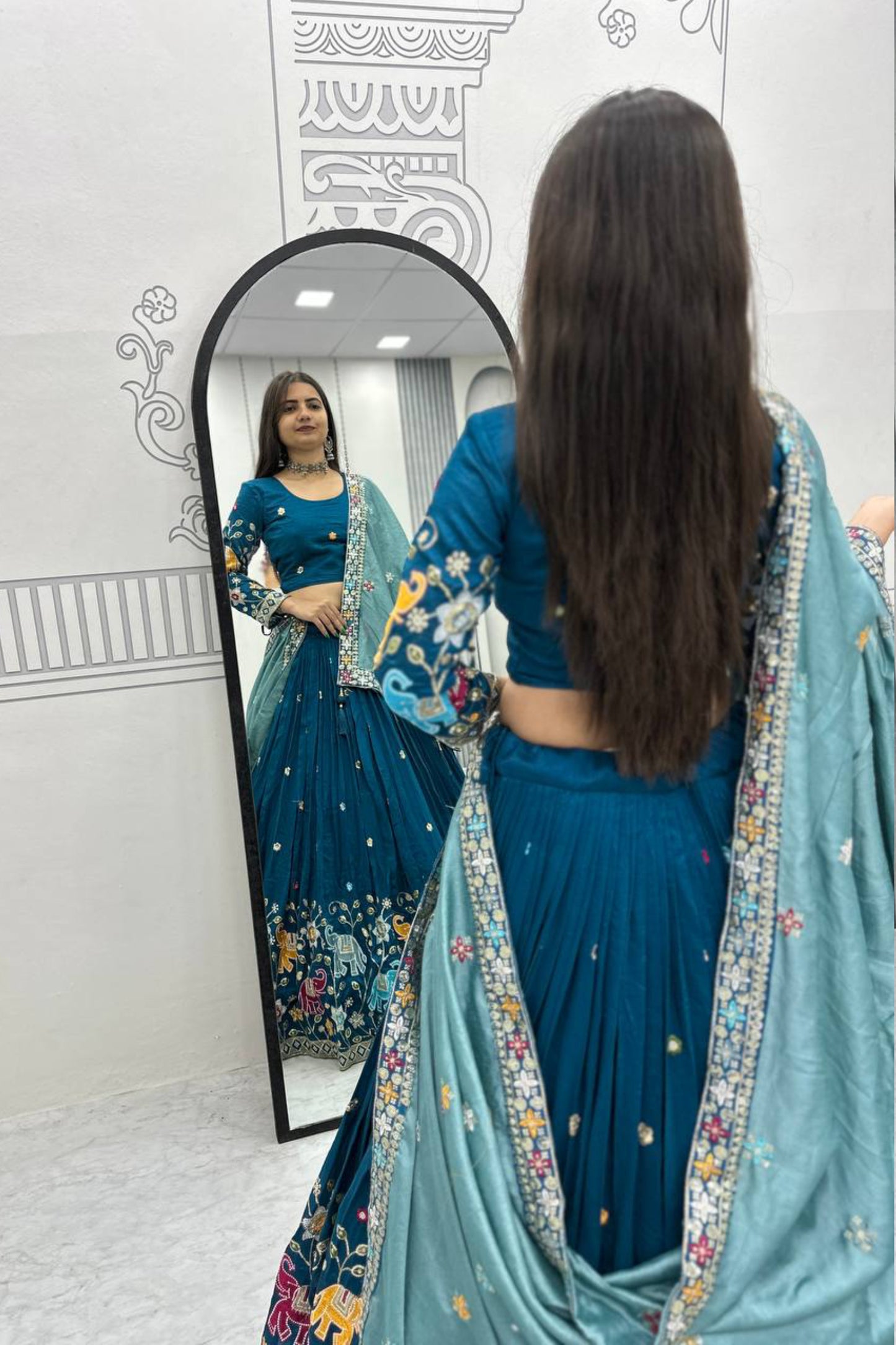 Wedding Embroidered Lehenga