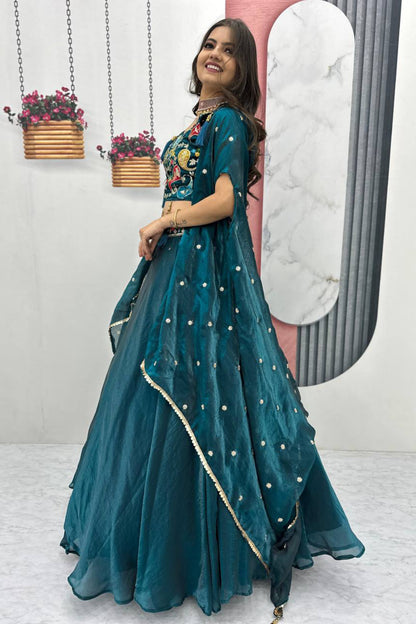 Indo Western Style Lehenga Choli