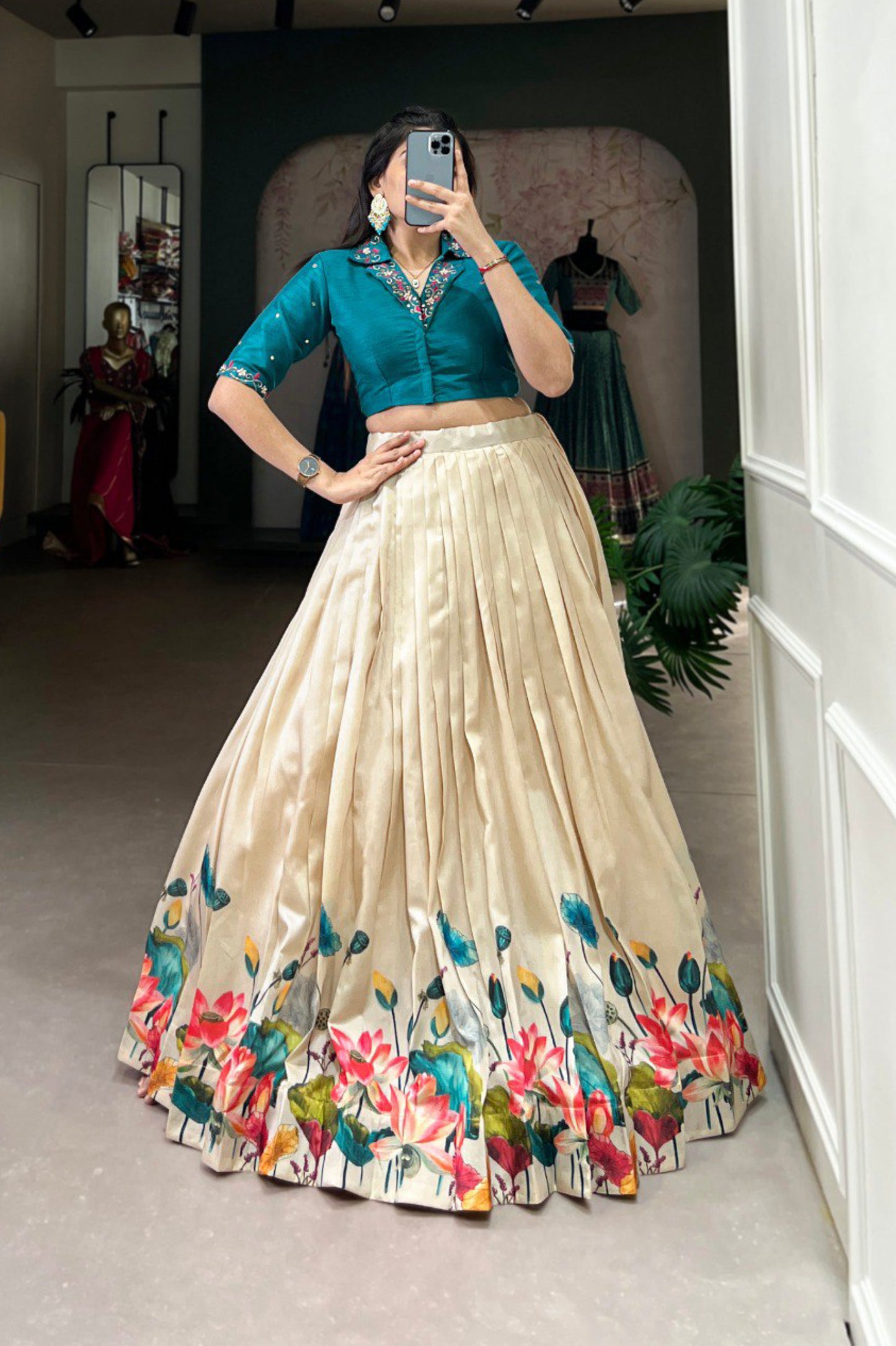 Tussar Silk Co-ord Set
