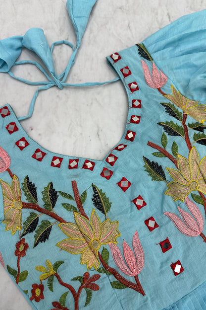 Cotton Handowork Gown