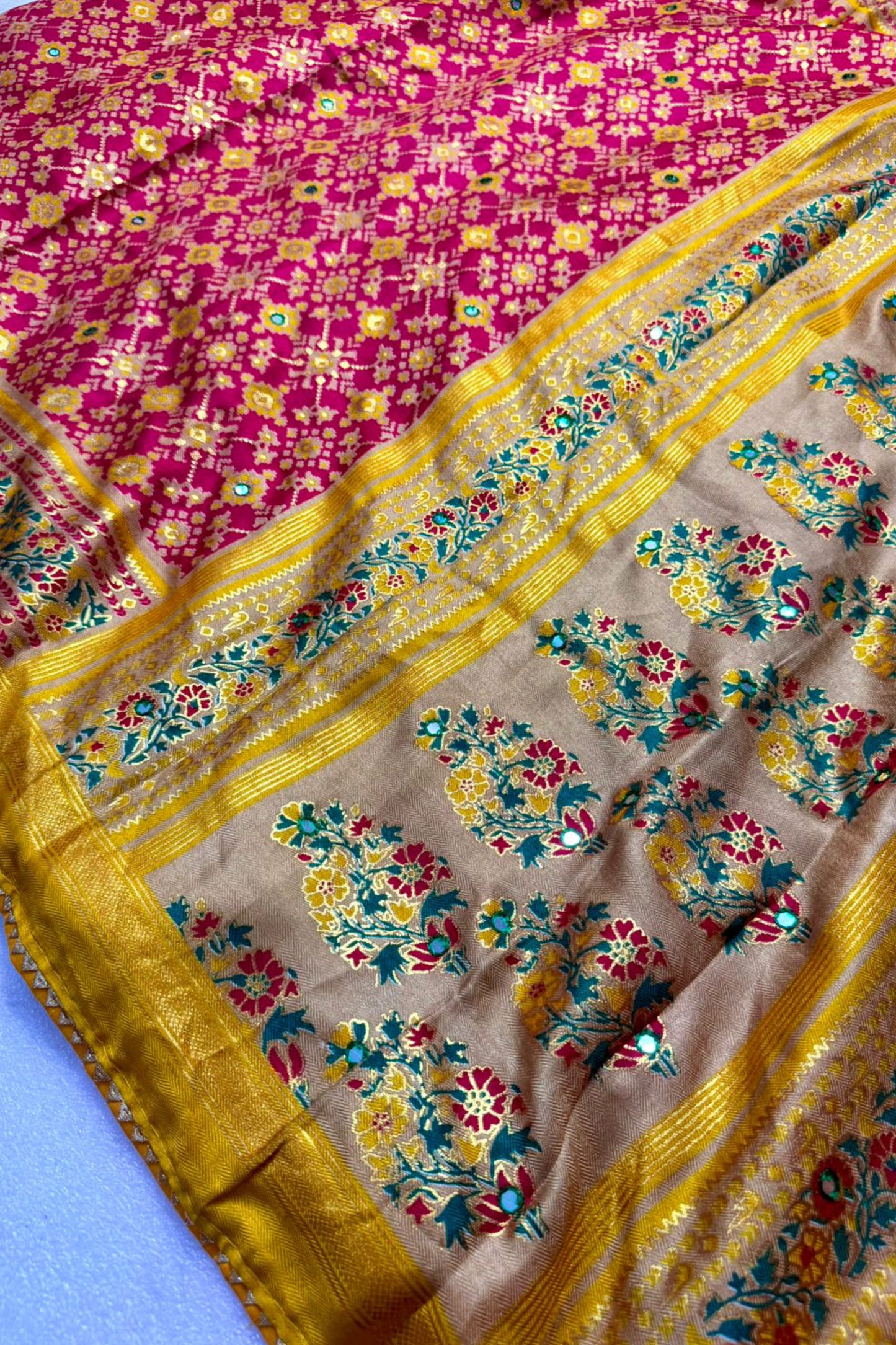 Patola Pashmina Saree