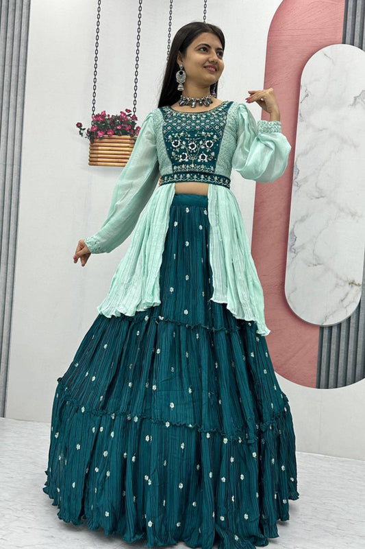 Wedding Special Three Piece Crop top