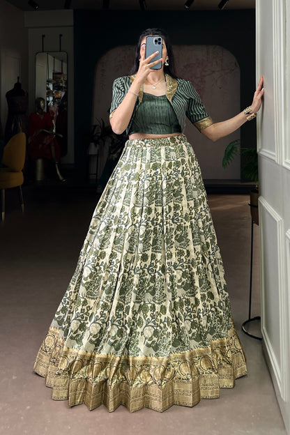 Tradition Three Piece Co-ord Set Lehenga