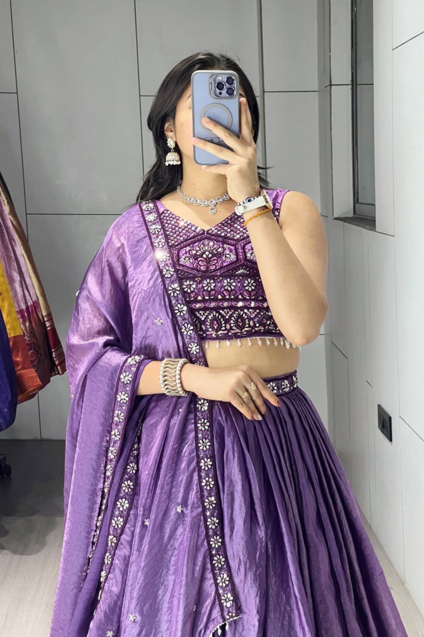 New Arrivals Fendy Silk Lehenga Choli Set