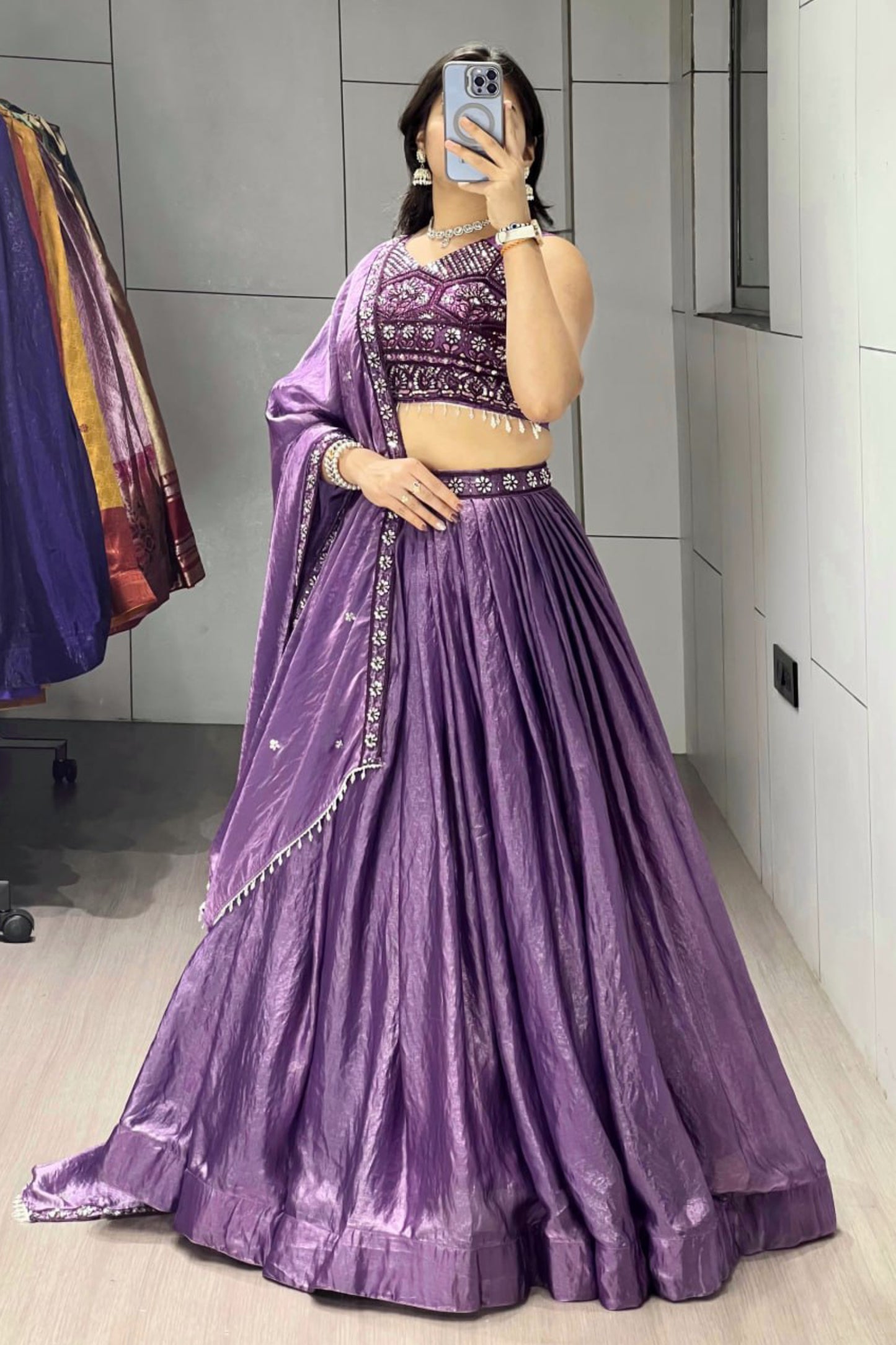 New Arrivals Fendy Silk Lehenga Choli Set