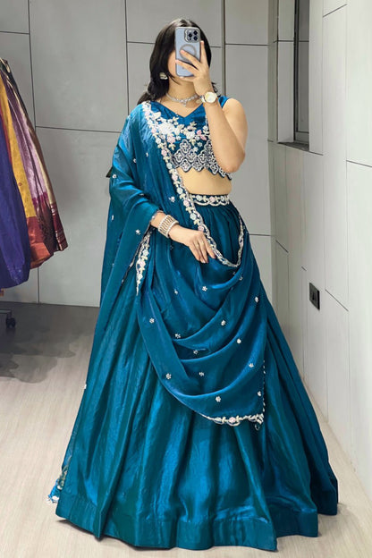 New Arrivals Fendy Silk Lehenga Choli Set