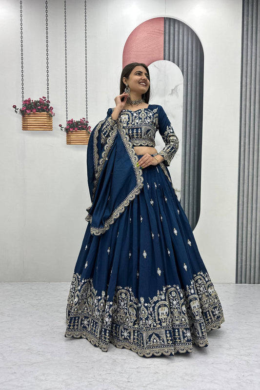 Vichitra Silk Chaniya Choli