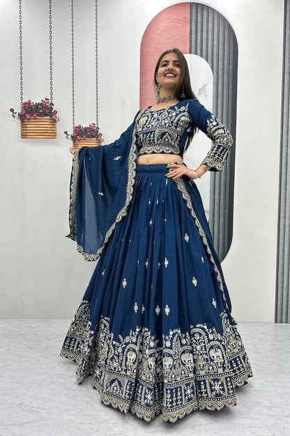 Vichitra Silk Chaniya Choli