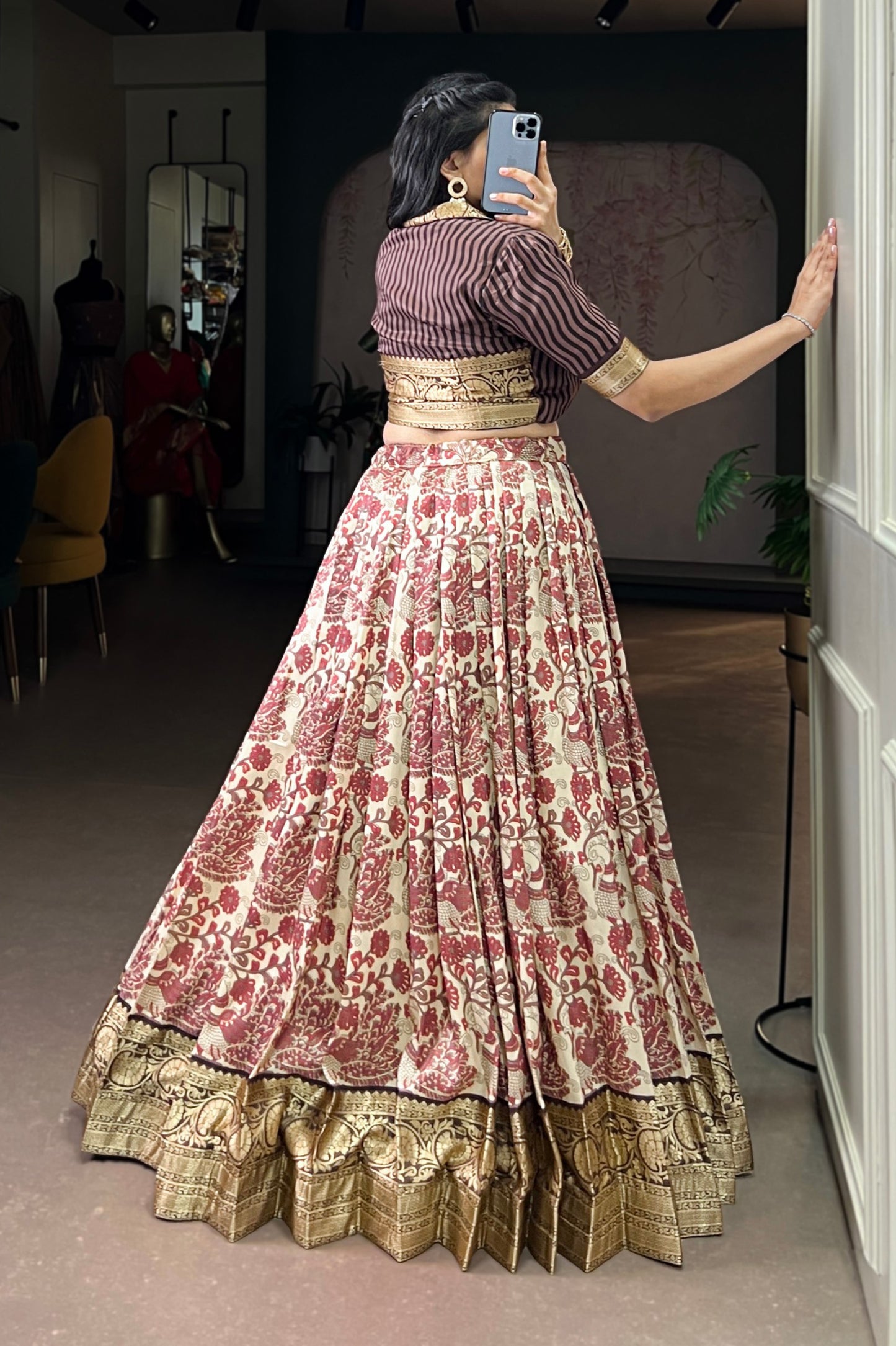 Tradition Three Piece Co-ord Set Lehenga