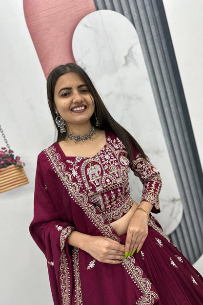 Vichitra Silk Chaniya Choli