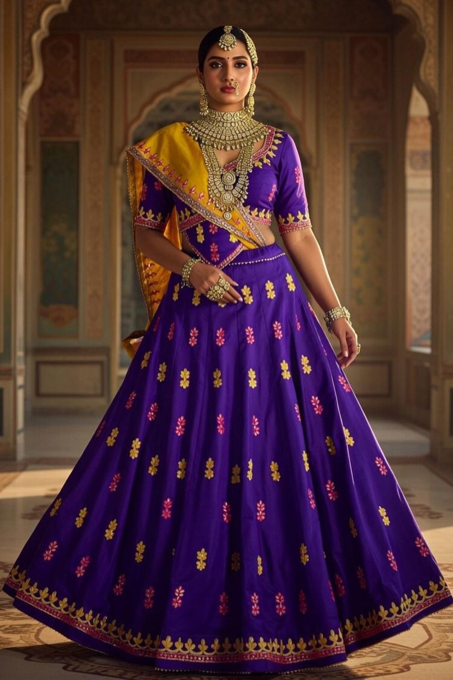 Royal Elegance | Navratri Special Choli