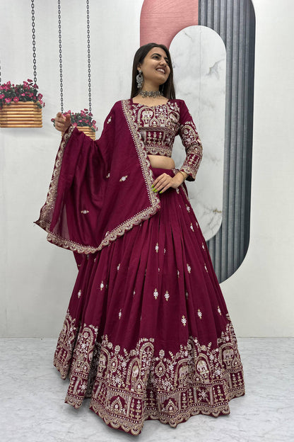 Vichitra Silk Chaniya Choli