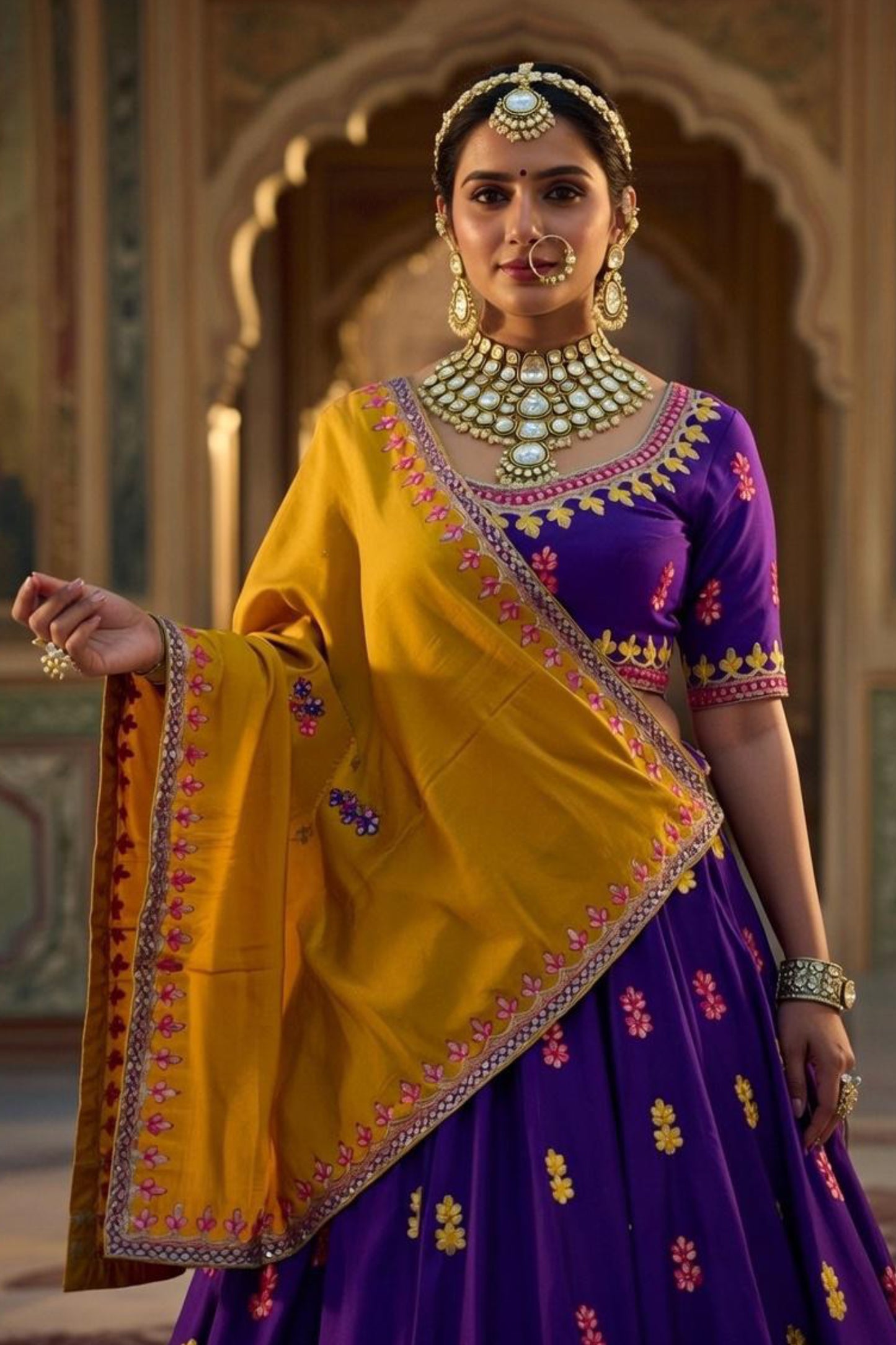 Royal Elegance | Navratri Special Choli