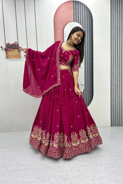 Chinon Wedding Lehenga