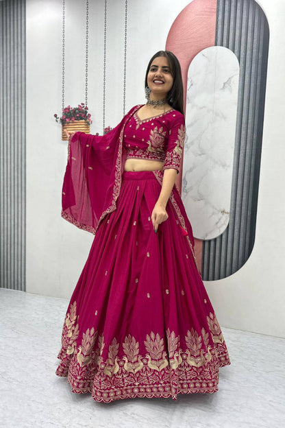 Chinon Wedding Lehenga