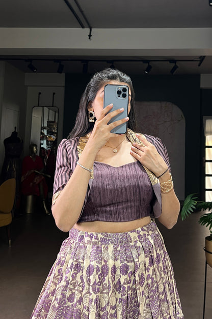 Tradition Three Piece Co-ord Set Lehenga