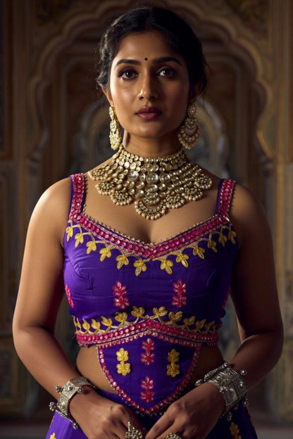 Royal Elegance | Navratri Special Choli