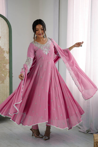 Anarkali Three Piece Set