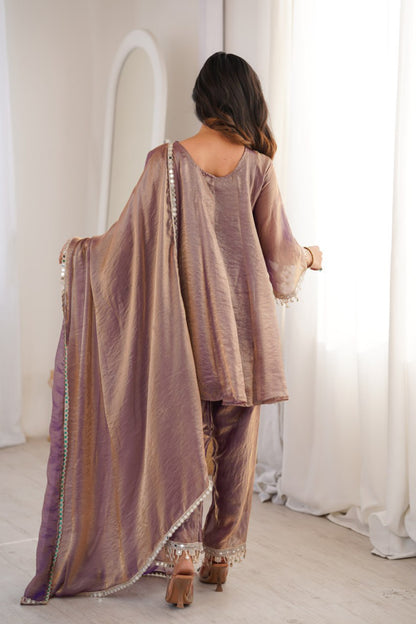 Fendy Mirror Work Kurti Pair