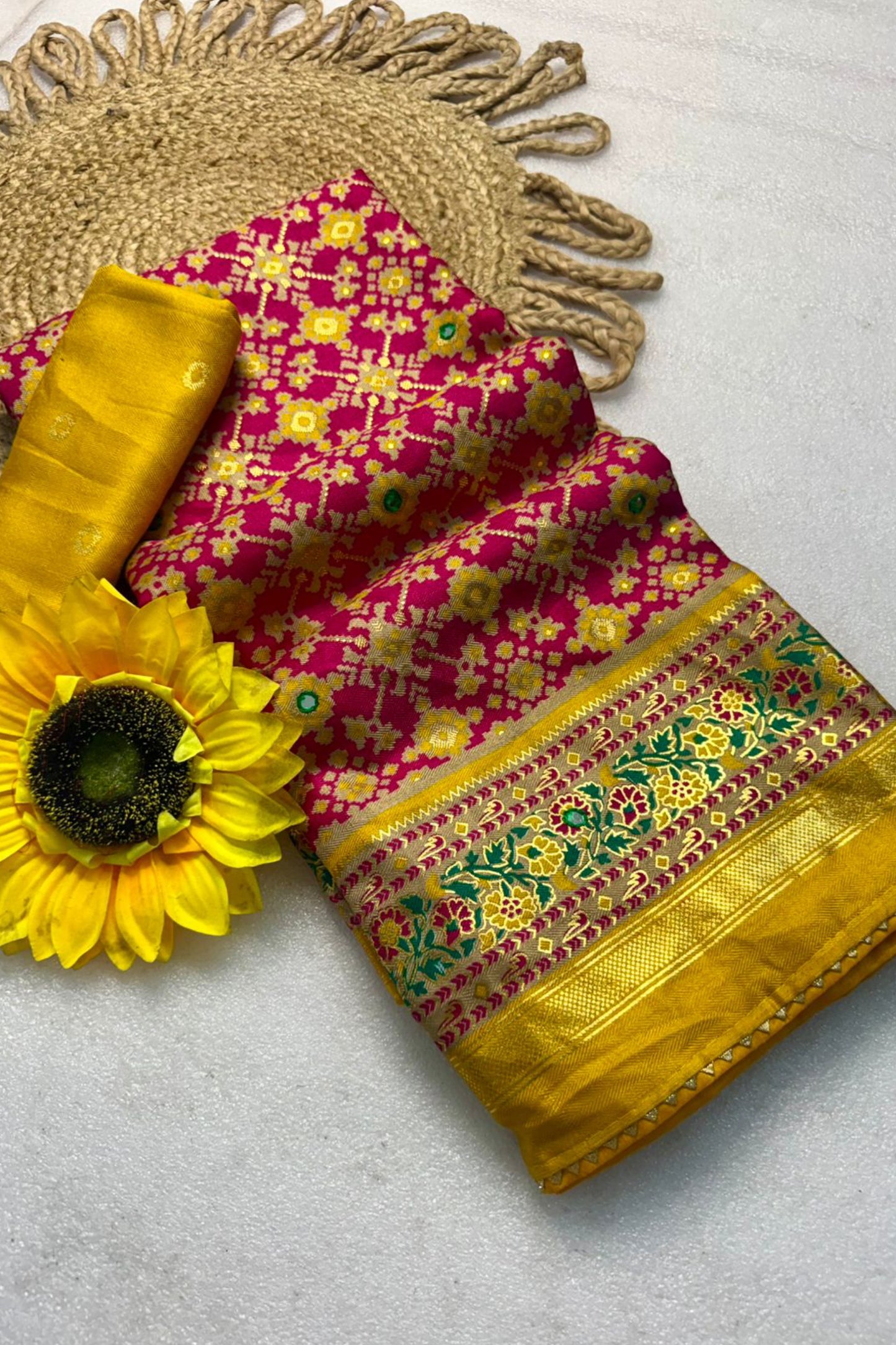 Patola Pashmina Saree