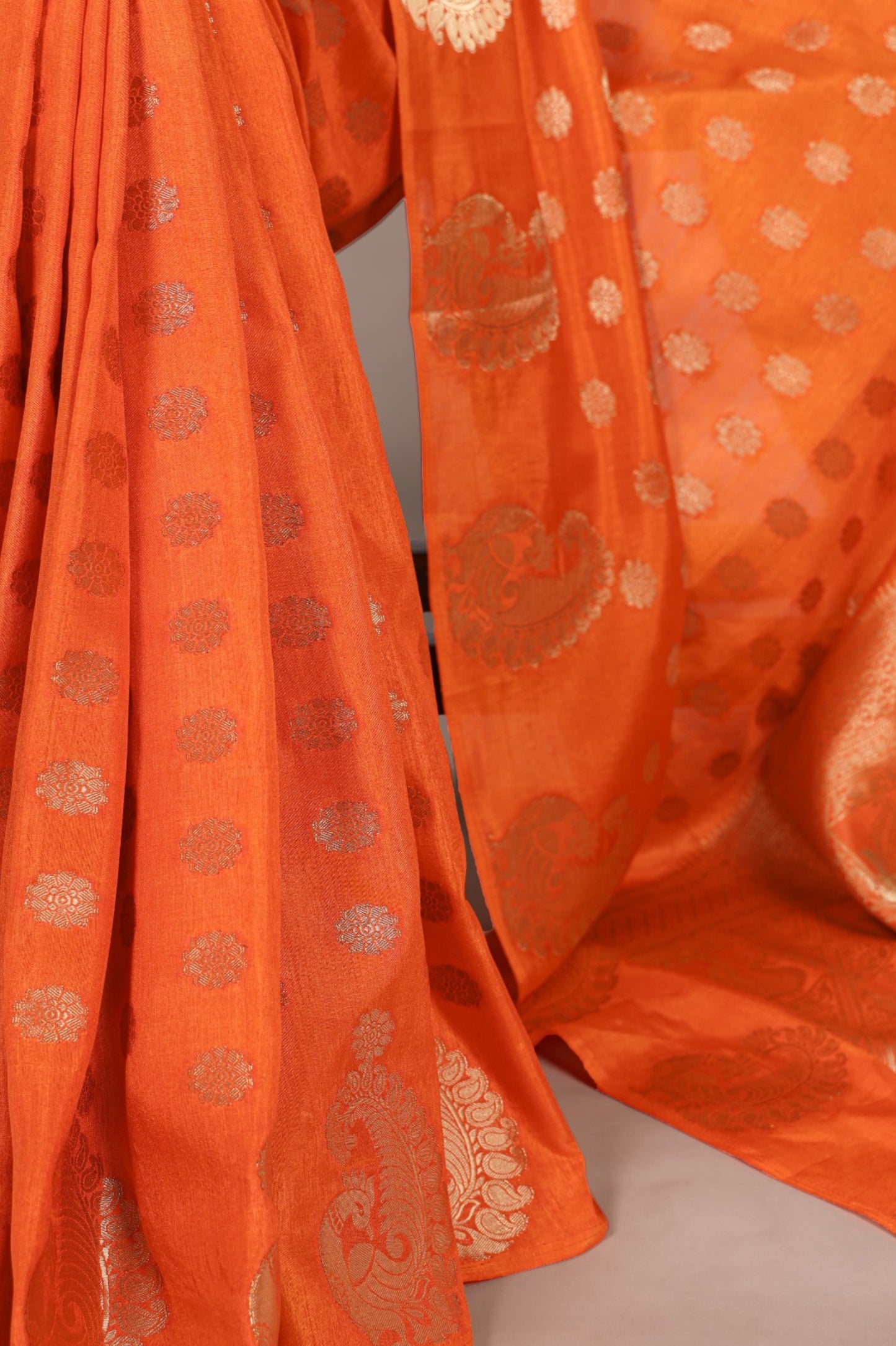 Roop Silk Woven with Zari Work Saree