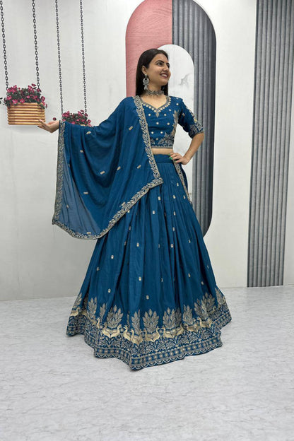 Chinon Wedding Lehenga