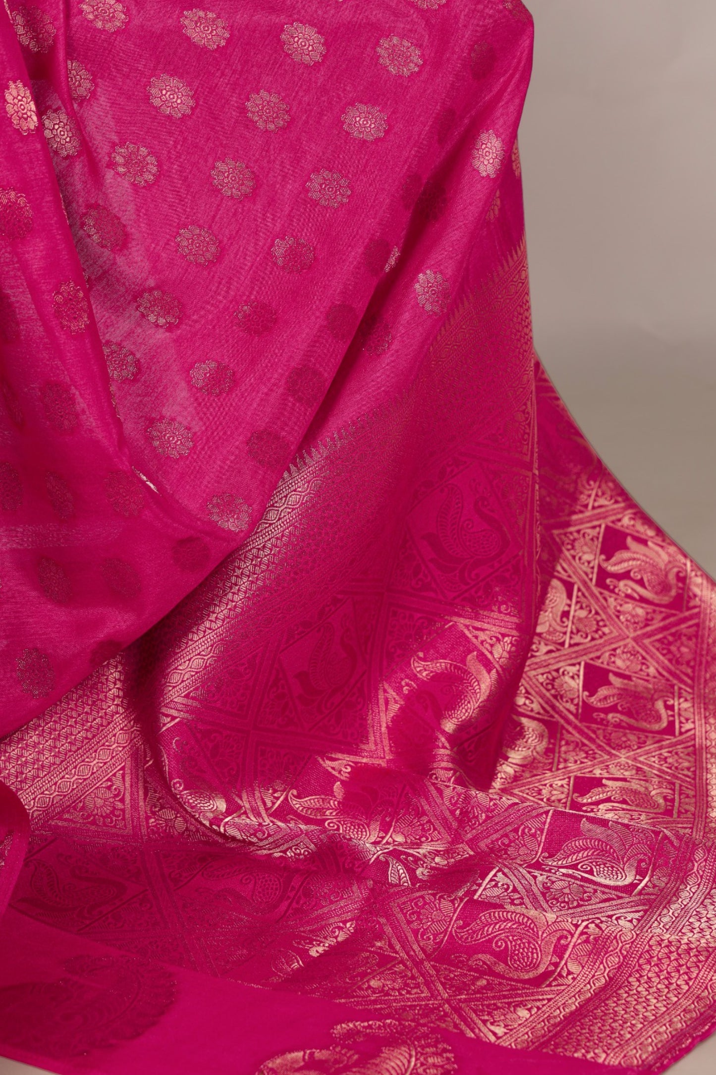 Roop Silk Woven with Zari Work Saree